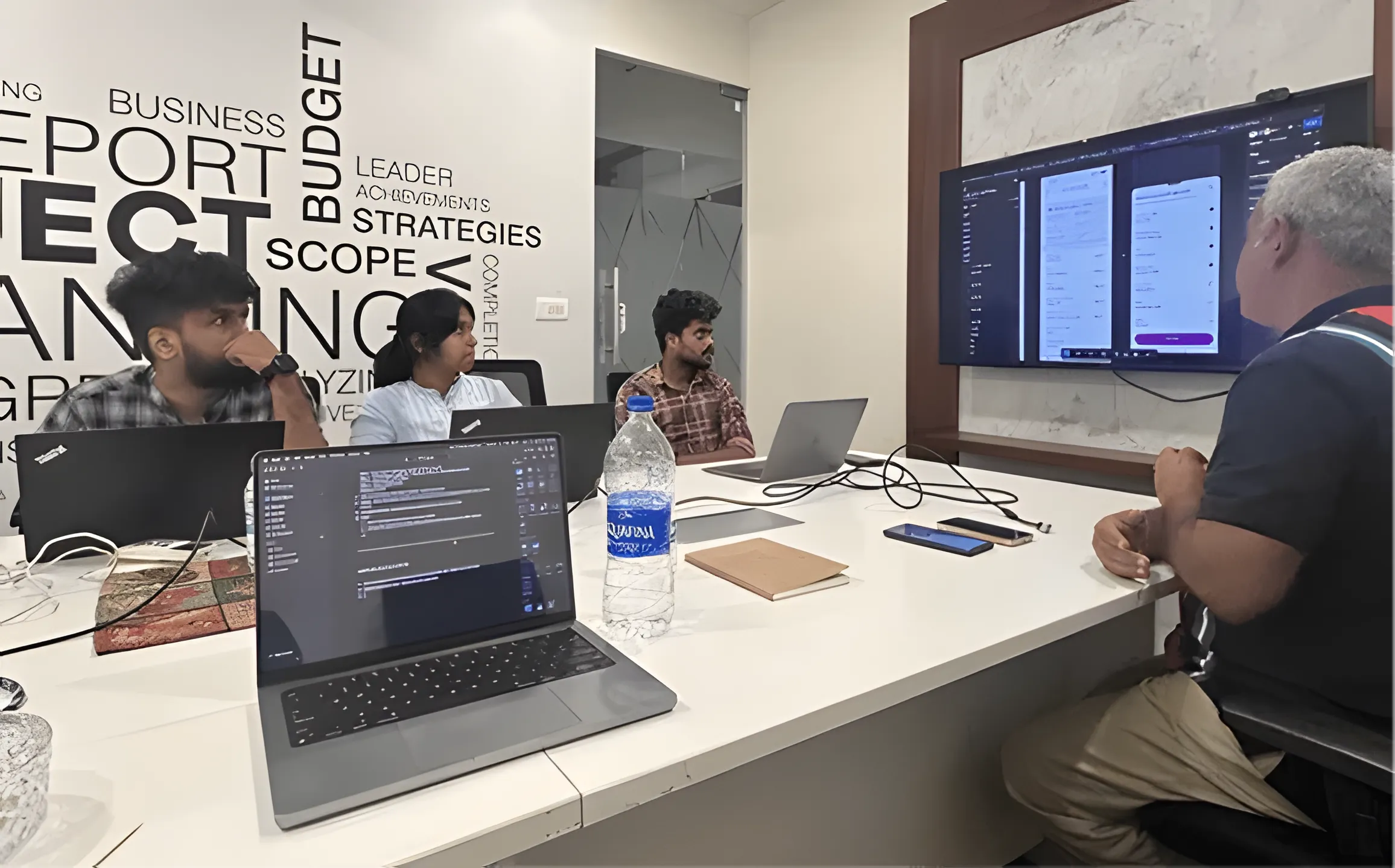 On-site with the developer team